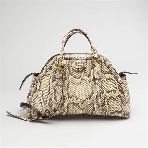 new gucci purse with snake|Gucci snakeskin handbag.